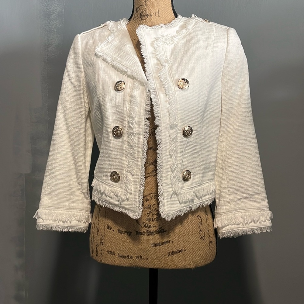 COPY - White House black market tweed sports coat/blazet